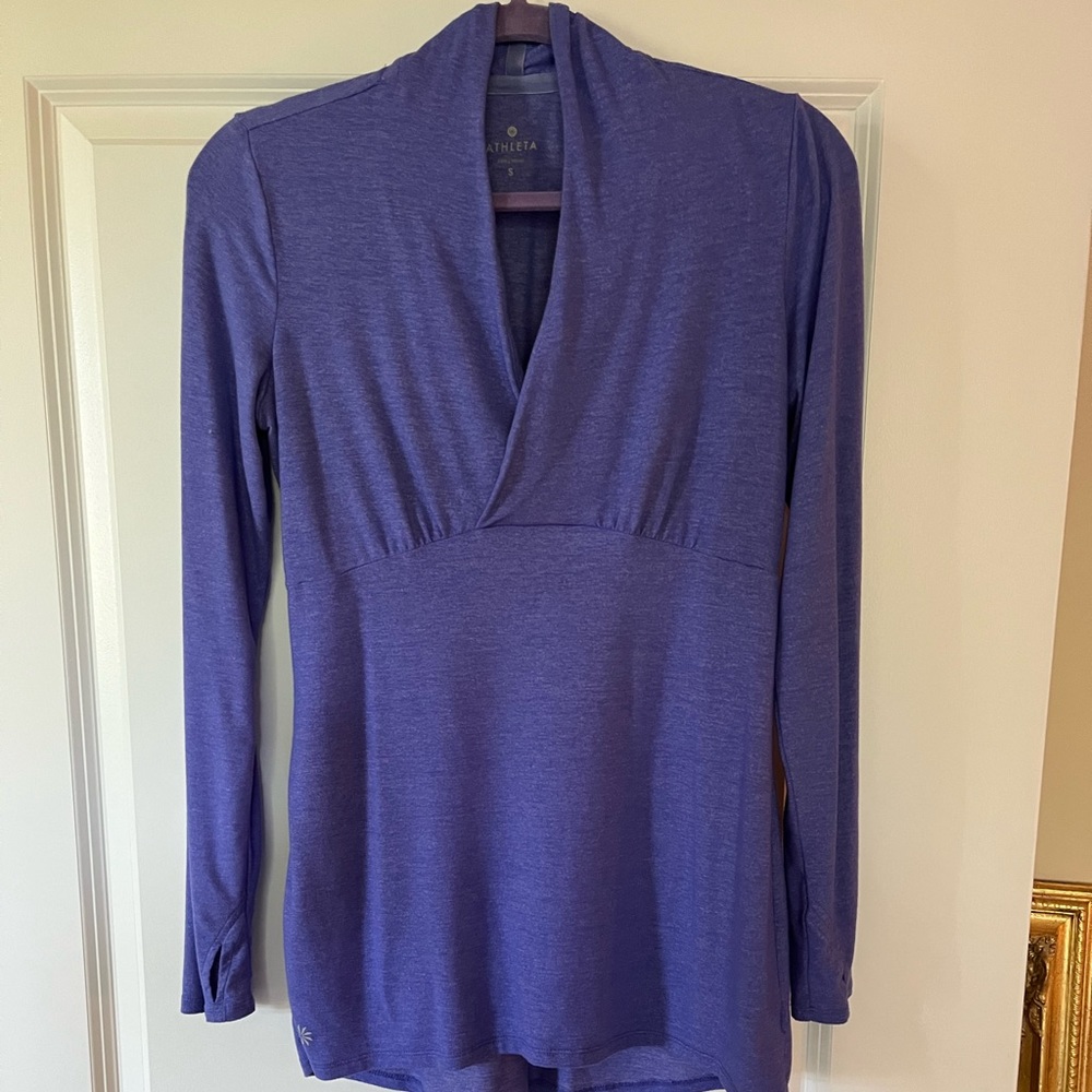 Athleta Pullover Long-sleeve Top